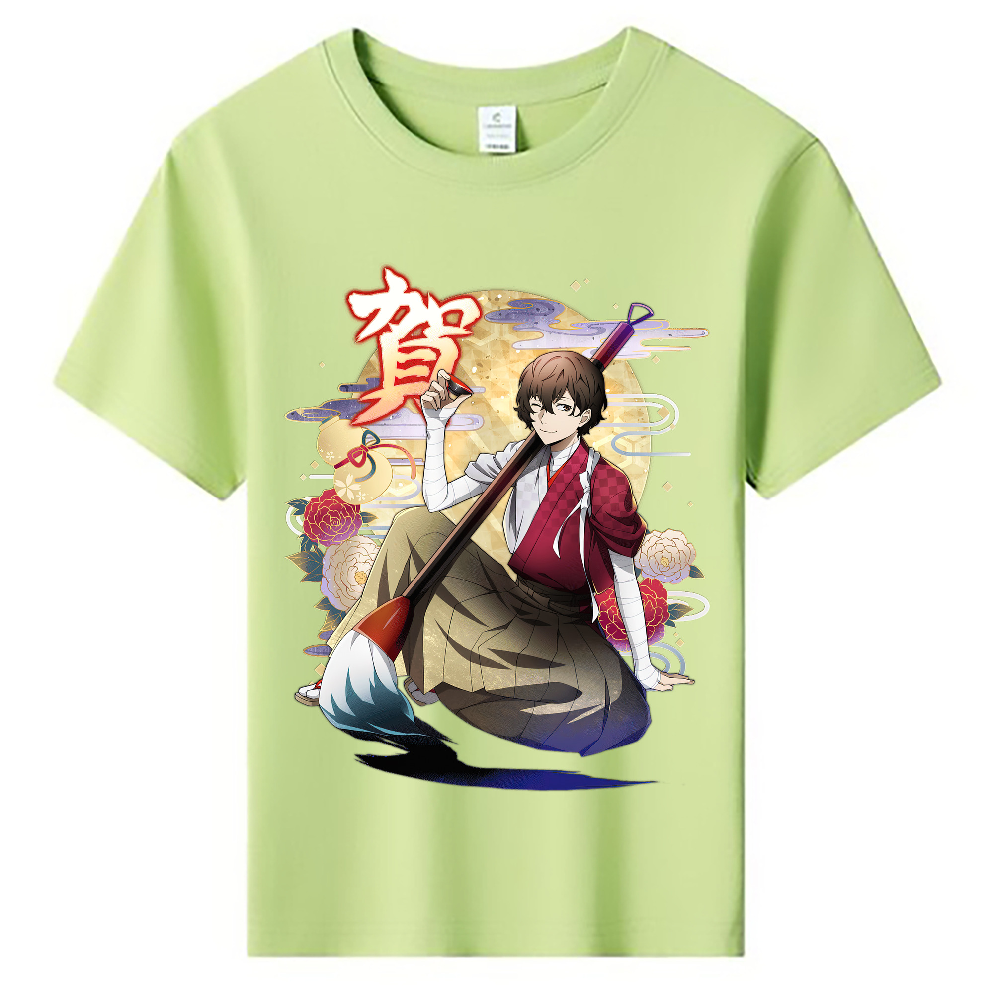 （画像用） 文豪ストレイドッグス Bungo Stray Dogs 綿100％キッズTシャツ（フロントプリント）